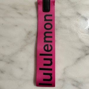 Lululemon Never Lost Keychain